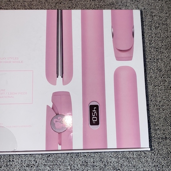 CHI x Barbie Dream Pink 1'' Titanium Hairstyling Iron - Picture 8 of 10